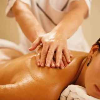 Thai therapeutic massage treatment at Malai Wellness West Wickham